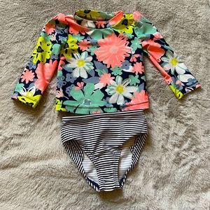 Infant swim suit, long sleeves, Carter’s brand